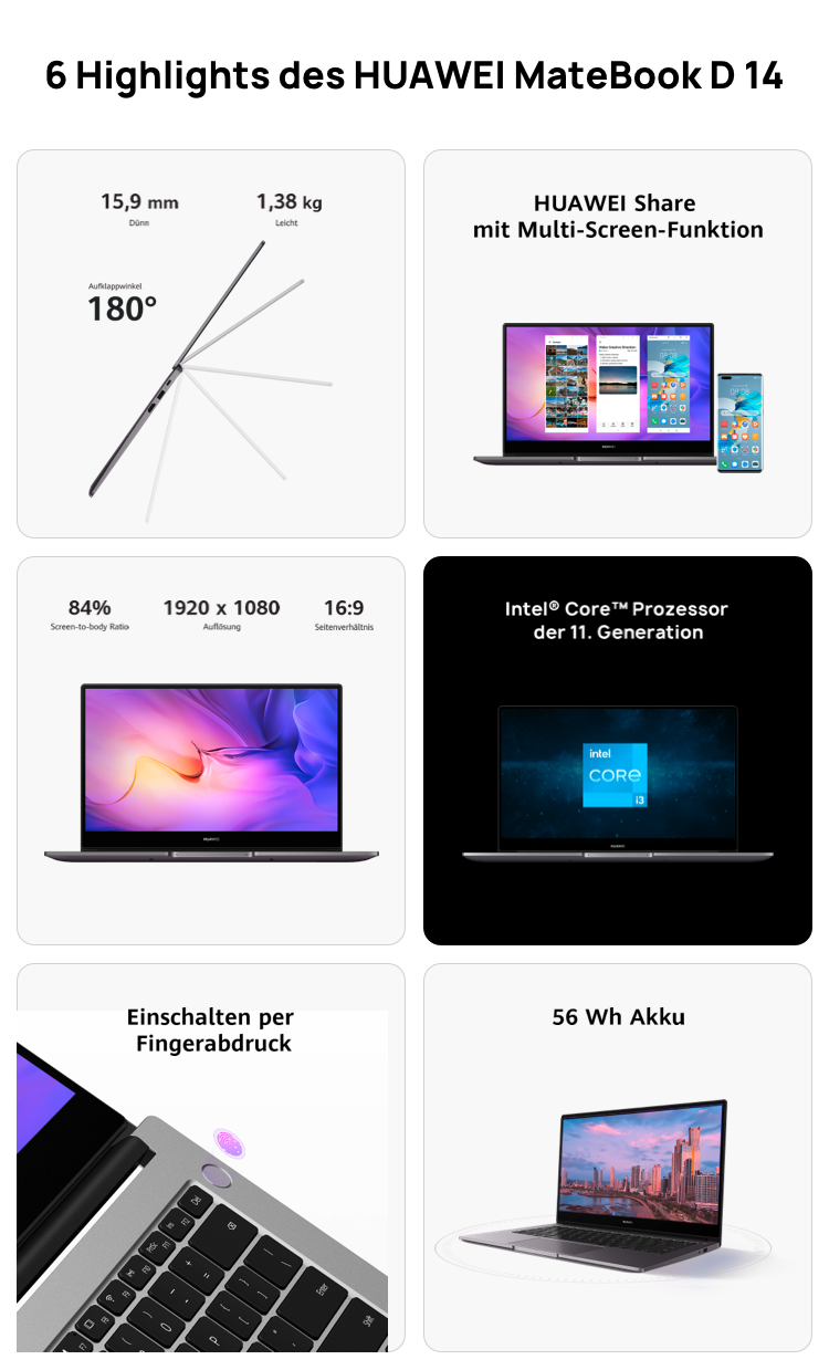 Huawei kepler store matebook d 14